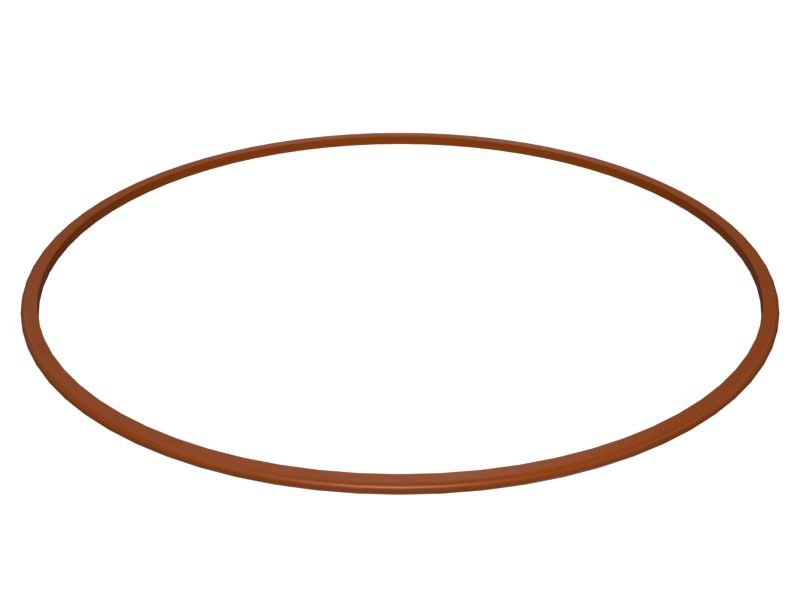 Резиновое D-образное кольцевое уплотнение с внутренним диаметром 249 мм