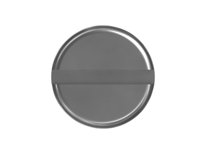 Винт с цилиндрической скругленной головкой с резьбой № 4-40