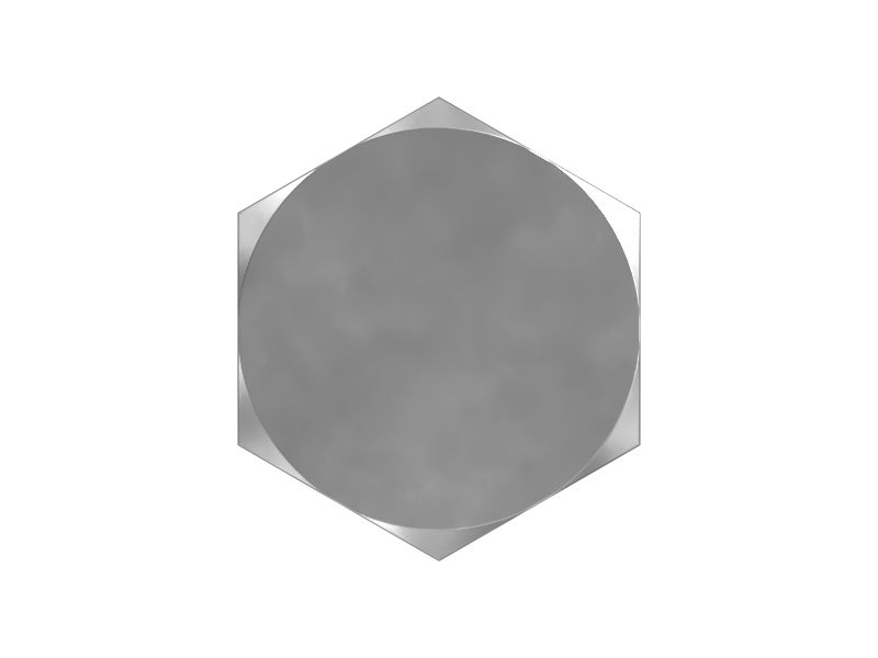 Болт с шестигранной головкой M16-2 x 55 мм