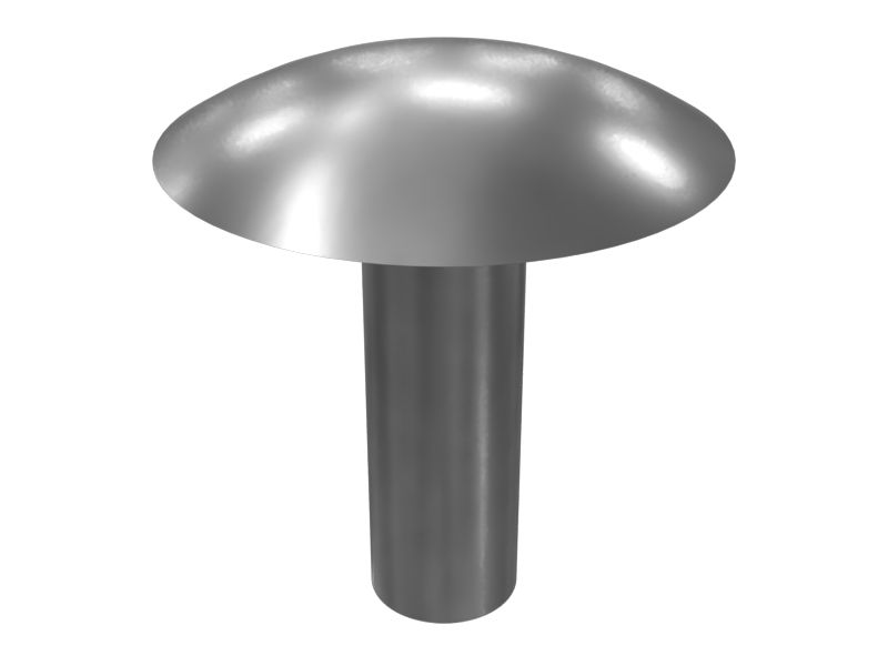 139-3785: Вытяжная заклепка для штока с диаметром 2,9 мм