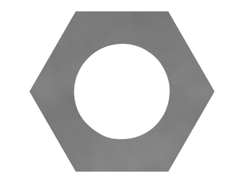 ШЕСТИГРАННАЯ ГАЙКА