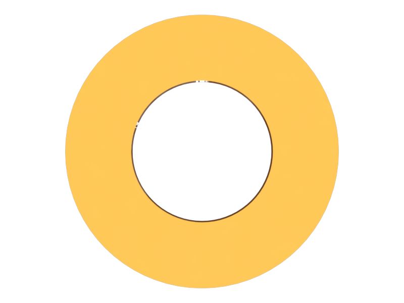 Прокладка крепления стекла толщиной 17 мм