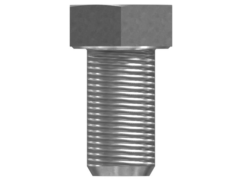 Болт с шестигранной головкой с резьбой M24X3