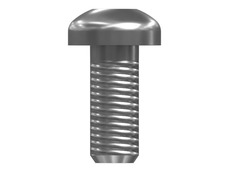 Винт с цилиндрической головкой, резьба M5X0,8