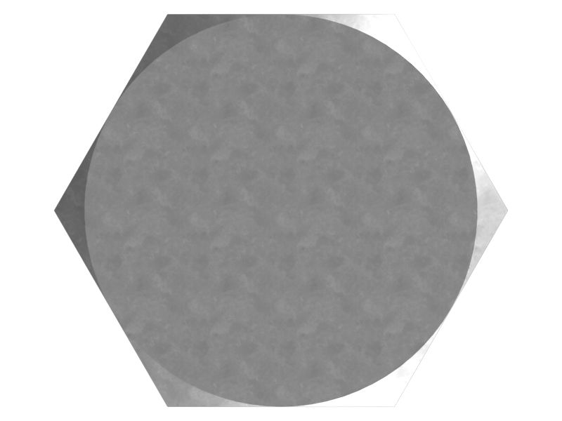 Болт с шестигранной головкой с резьбой M20X2,5