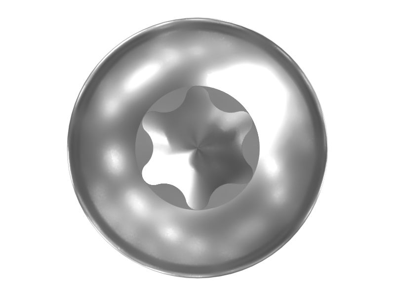 Винт с цилиндрической головкой, резьба M5X0,8