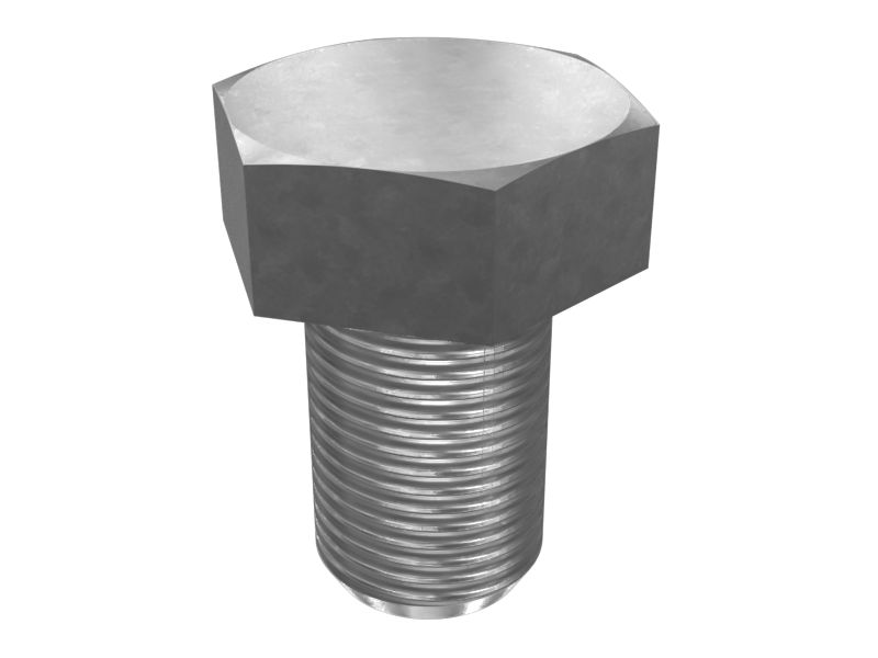 Болт с шестигранной головкой с резьбой M20X2,5