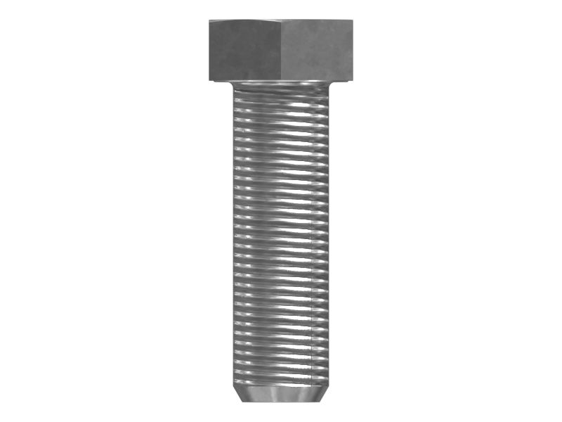 Болт с шестигранной головкой с резьбой M12X1,75