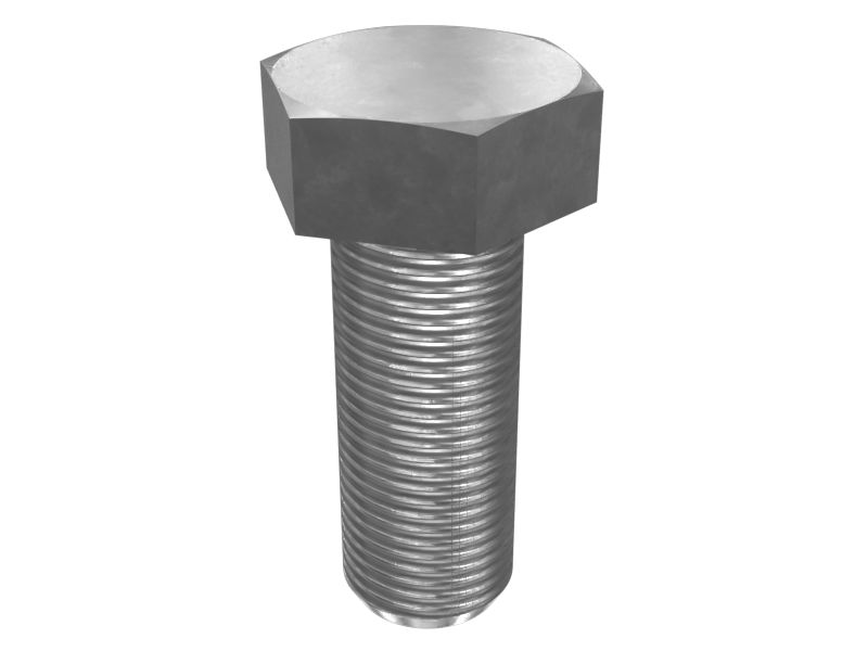 Болт с шестигранной головкой M20-2,5 x 50 мм