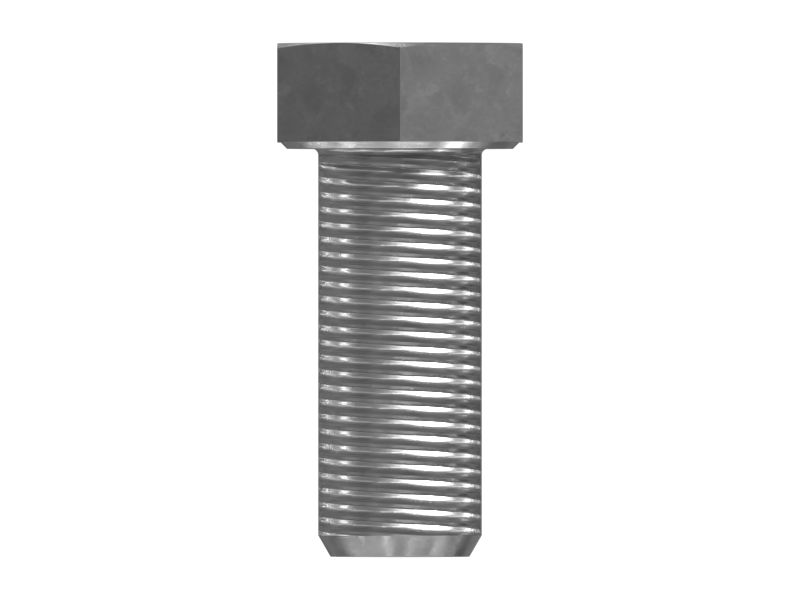 Болт с шестигранной головкой M20-2,5 x 50 мм