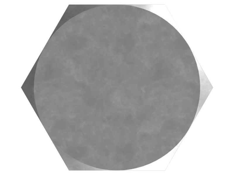 Болт с шестигранной головкой с резьбой M12X1,75