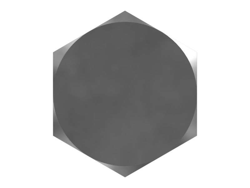 Болт с шестигранной головкой и резьбой M10X1,5