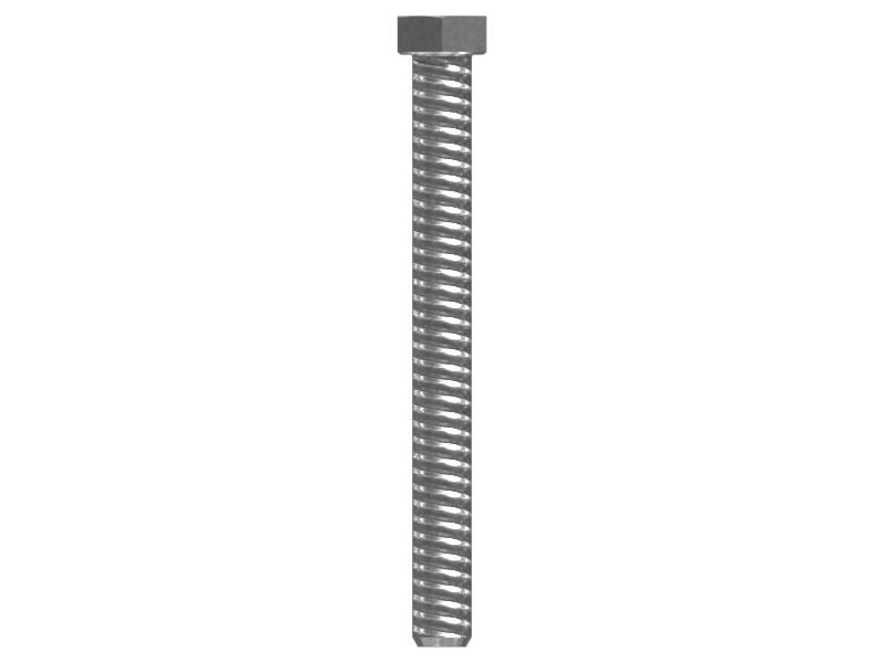 Болт с шестигранной головкой с резьбой M16X2