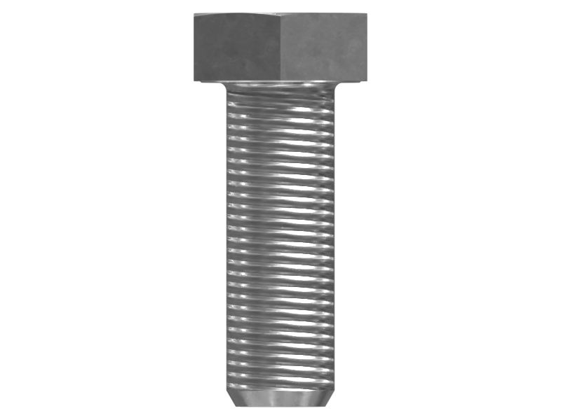 Болт с шестигранной головкой и резьбой M10X1,5