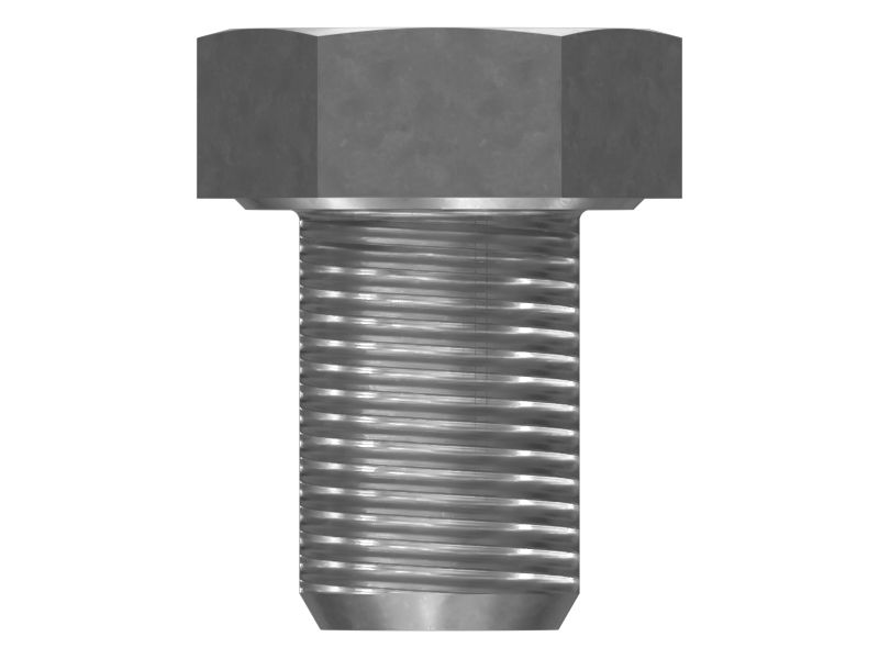 Болт с шестигранной головкой с резьбой M20X2,5