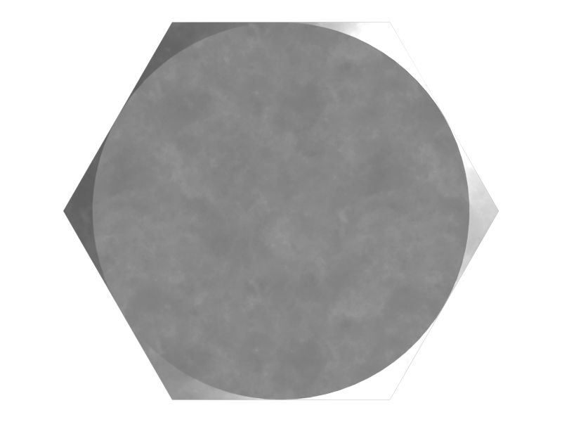 Болт с шестигранной головкой M20-2,5 x 60 мм