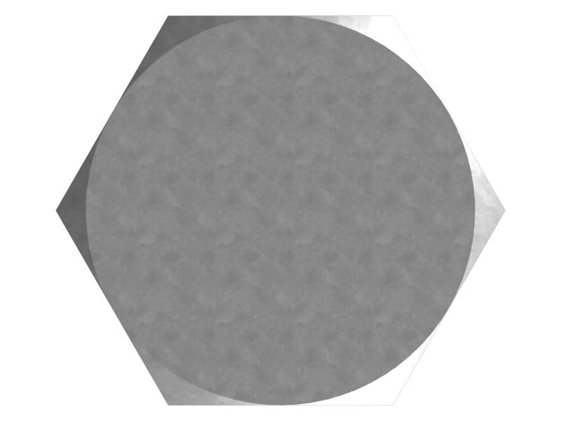 Болт с шестигранной головкой размером M30-3,5 x 120 мм