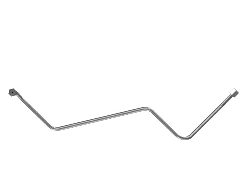 Трубка с несколькими изгибами и двойной развальцовкой 12,70 мм