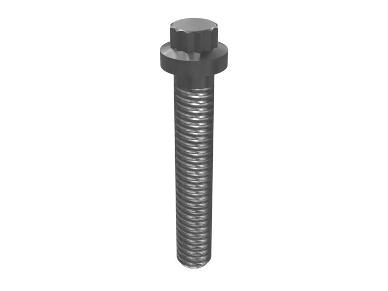 492-3592: M10-1.5 X 60mm 12-point Head Bolt 492-3592 Caterpillar