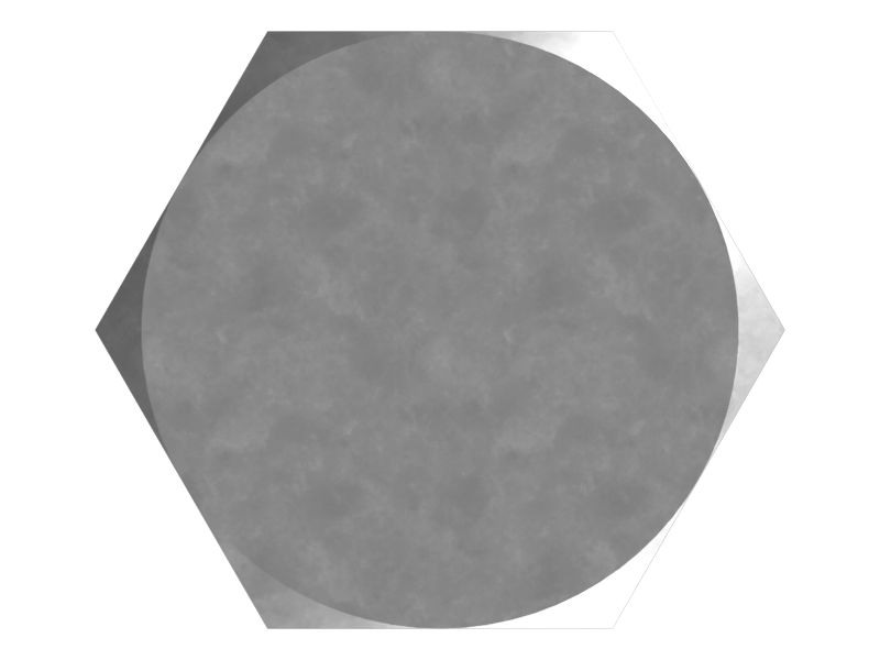 Болт с шестигранной головкой и резьбой M10X1,5