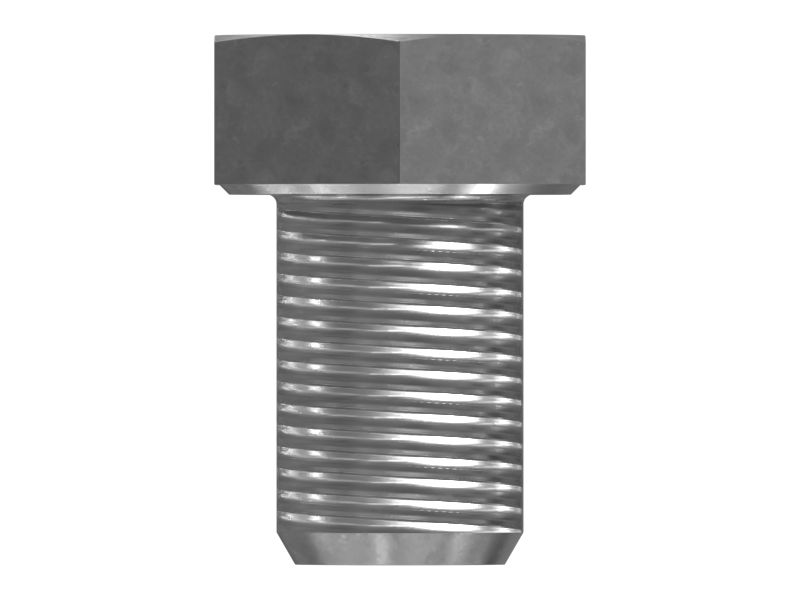 Болт с шестигранной головкой с резьбой M20X2,5