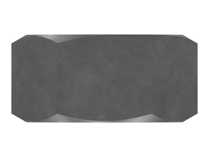 Шестигранная гайка M68 x 6 мм