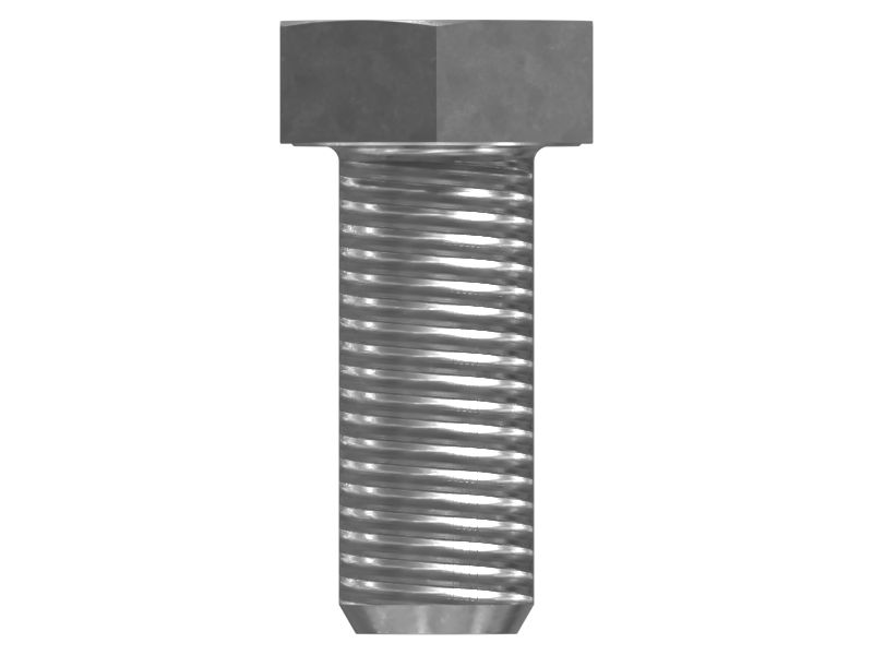 Болт с шестигранной головкой и резьбой M10X1,5