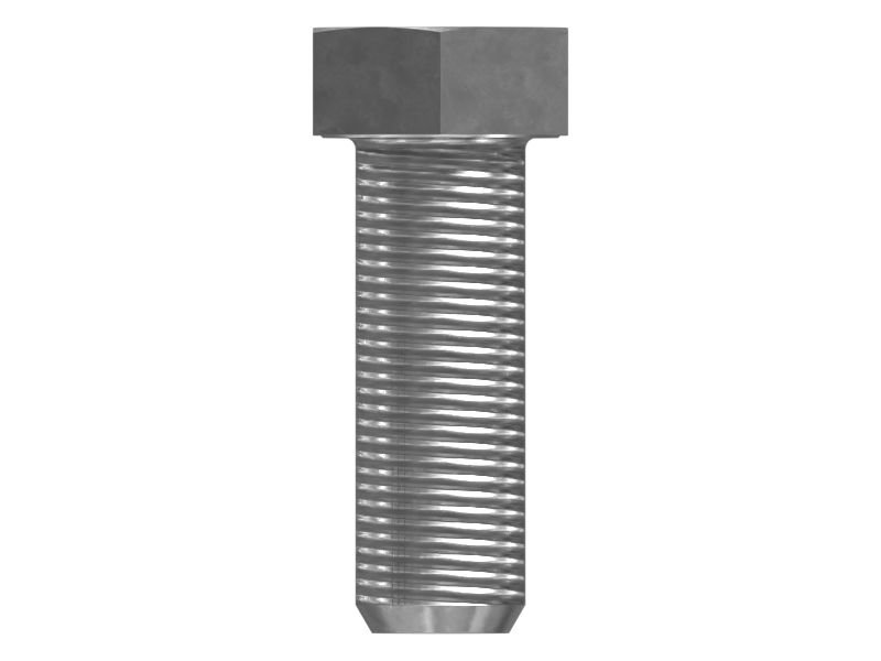 Болт с шестигранной головкой с резьбой M12X1,75
