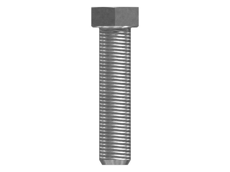 Болт с шестигранной головкой с резьбой M16X2