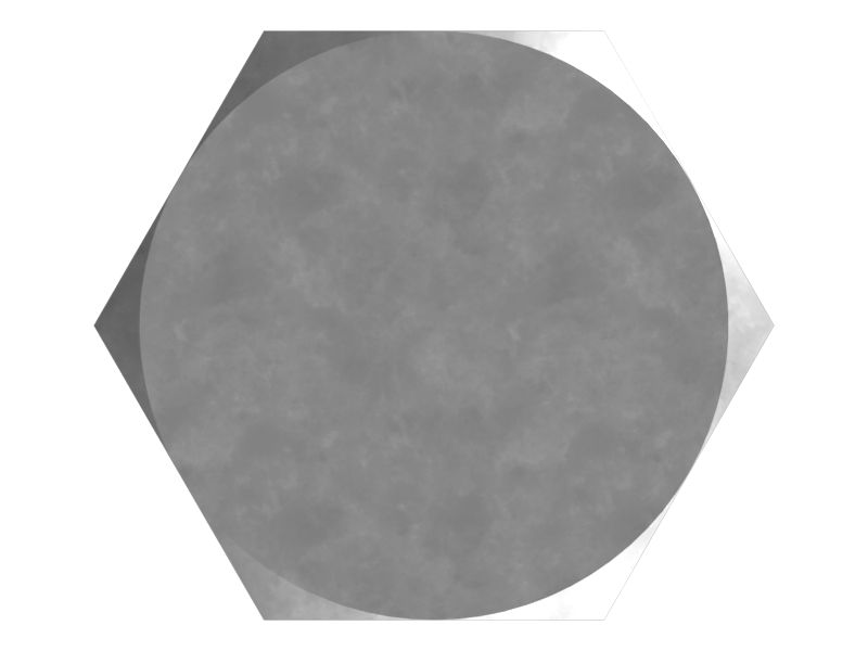 Болт с шестигранной головкой с резьбой M12X1,75