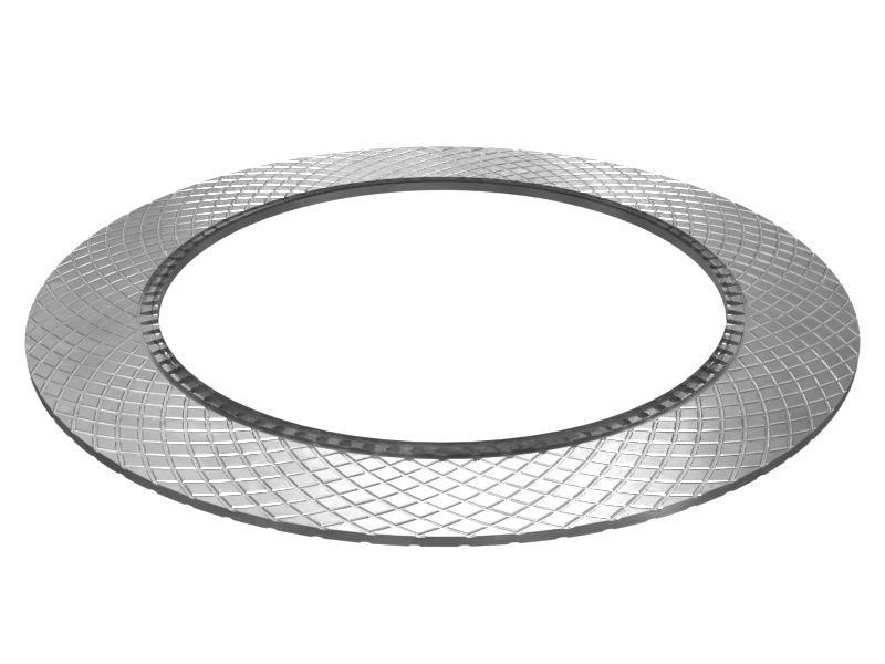 Фрикционный диск муфты сцепления с наружным диаметром 393,7 мм