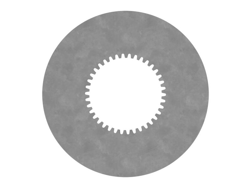 Дисковая муфта с множественными параллельными канавками диаметром 115,81 мм