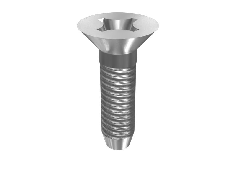 Дюймовый самонарезающий винт с овальной головкой