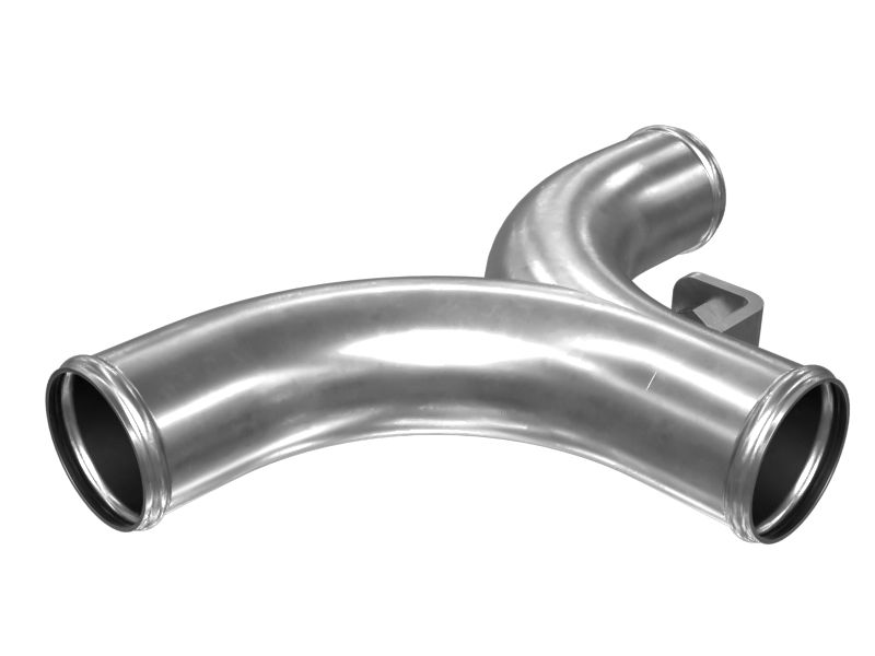 Стальной патрубок в сборе