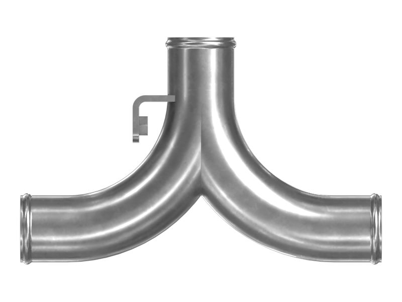 Стальной патрубок в сборе