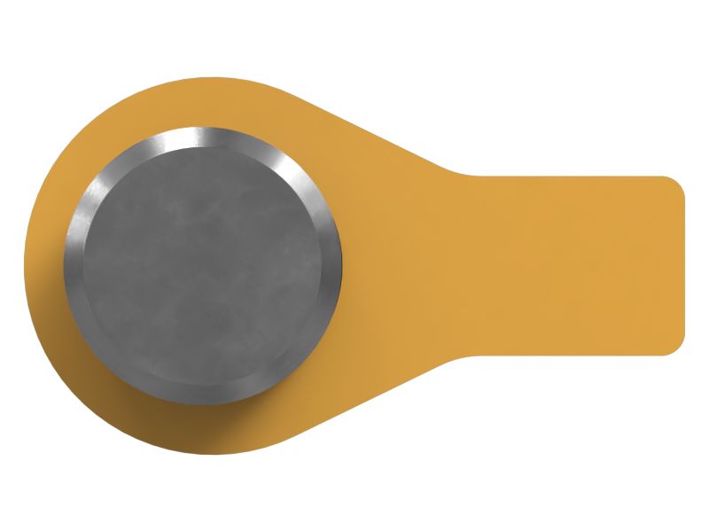 Монтажный палец картера моста длиной 421 мм