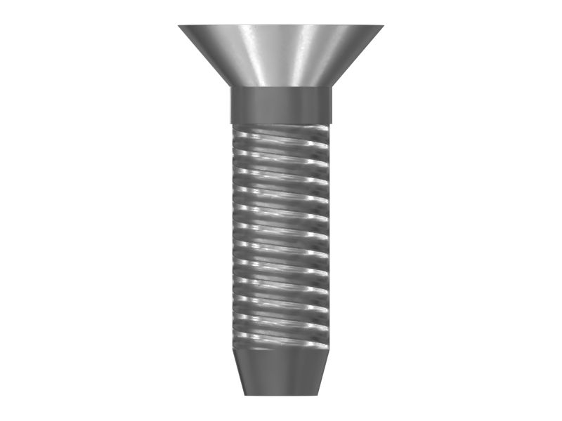 Дюймовый самонарезающий винт с овальной головкой