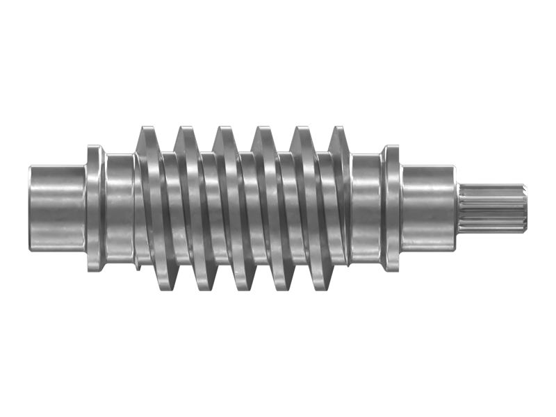 Червячная шестерня с внешним шлицем с 19 зубьями