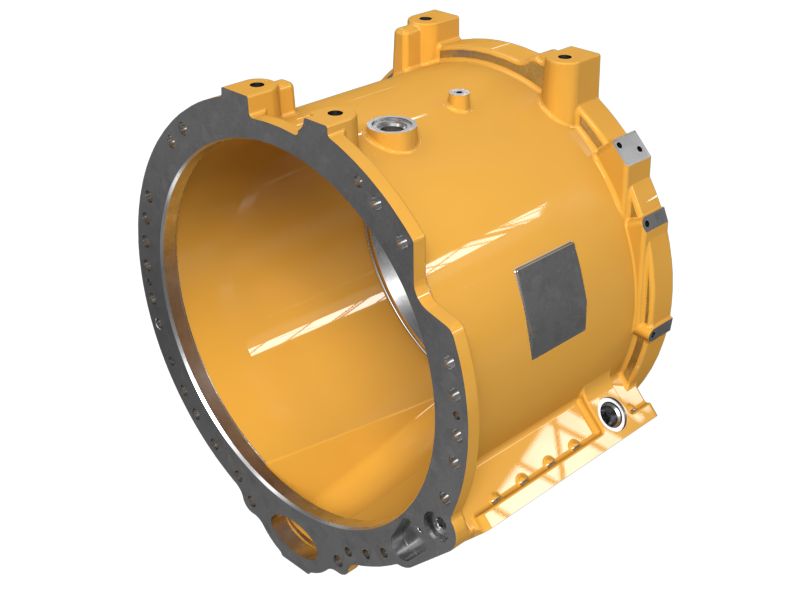 521-6129: КАРТЕР КПП В СБОРЕ