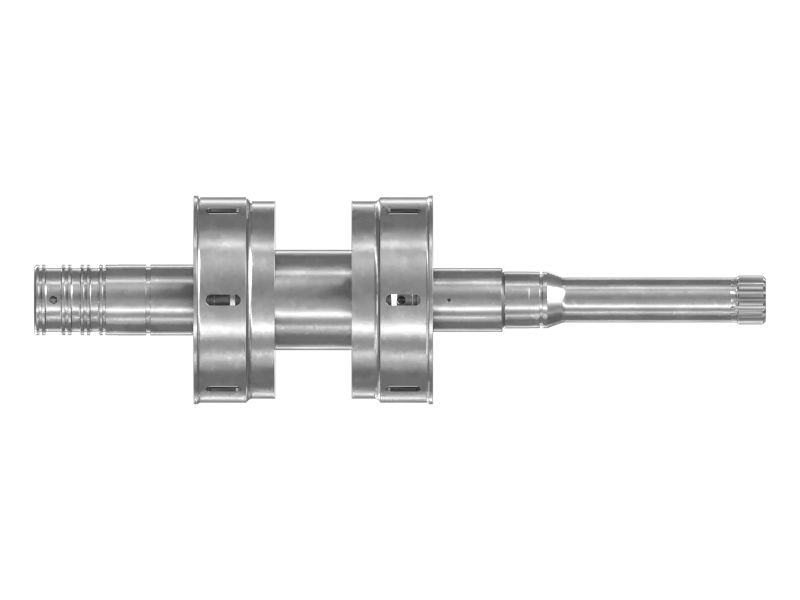 ВАЛ В СБОРЕ ПЛУНЖЕРА