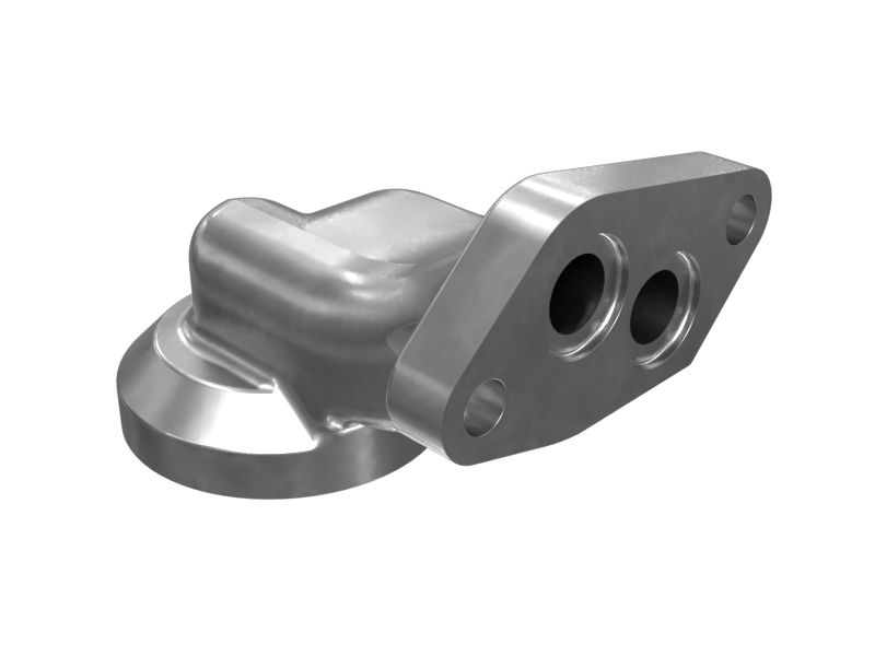 КОЛЕНЧАТЫЙ ПАТРУБОК В СБОРЕ