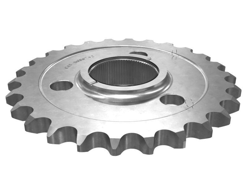 508-6742: Ведущее колесо для сдвоенных колес с расчетным диаметром 632,17 мм