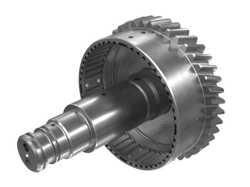 147-0256: РЕВЕРСИВНЫЙ ВАЛ В СБОРЕ