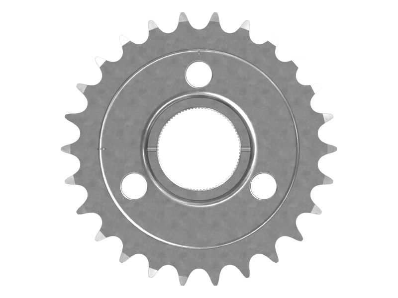 Ведущее колесо для сдвоенных колес с расчетным диаметром 632,17 мм