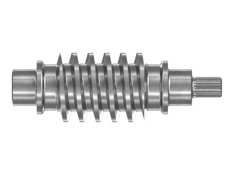 Червячная шестерня с внешним шлицем с 19 зубьями