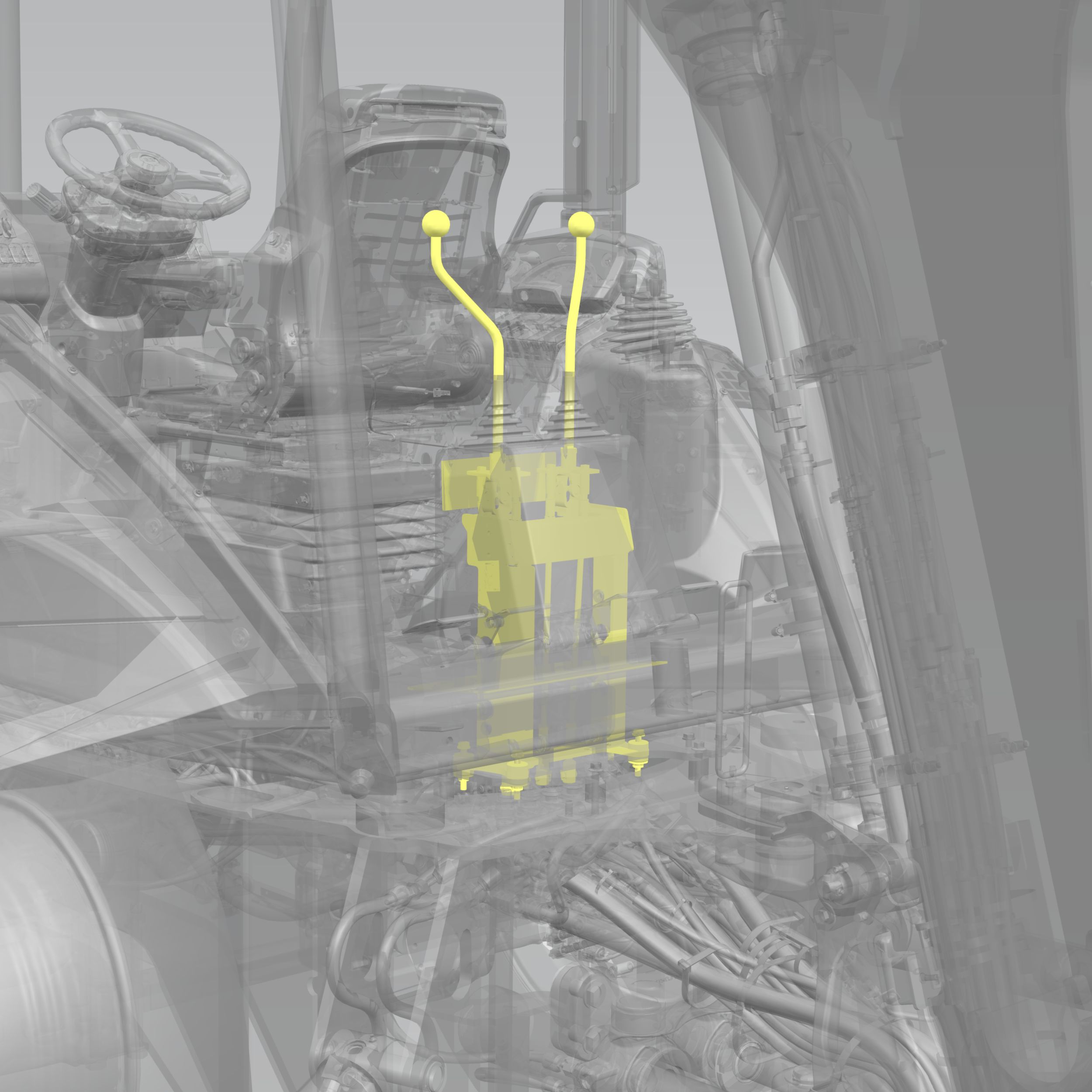 579-6458: Mechanical Hoe Controls Kit, Backhoe 5796458 купить
