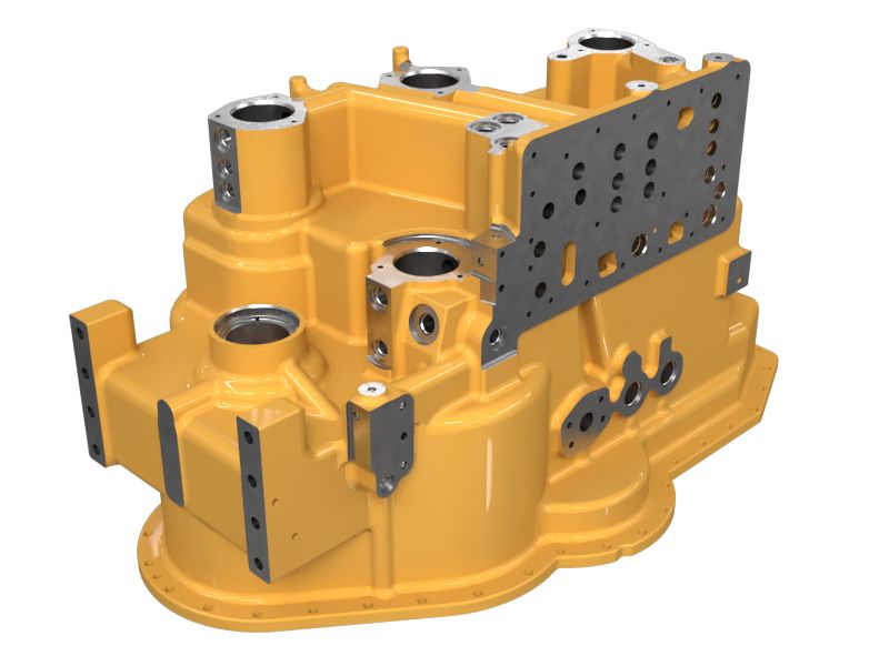 365-5529: КАРТЕР КПП В СБОРЕ