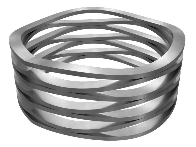 ПРУЖИНА ГОФР.