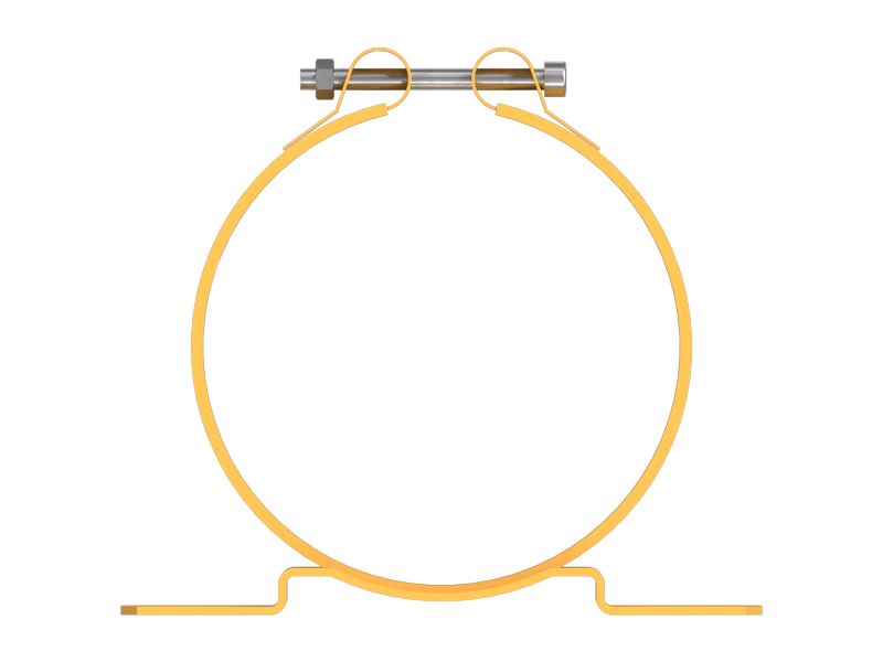 458-9901: 180mm Inner Diameter Ride Control Clamp | CATCorp