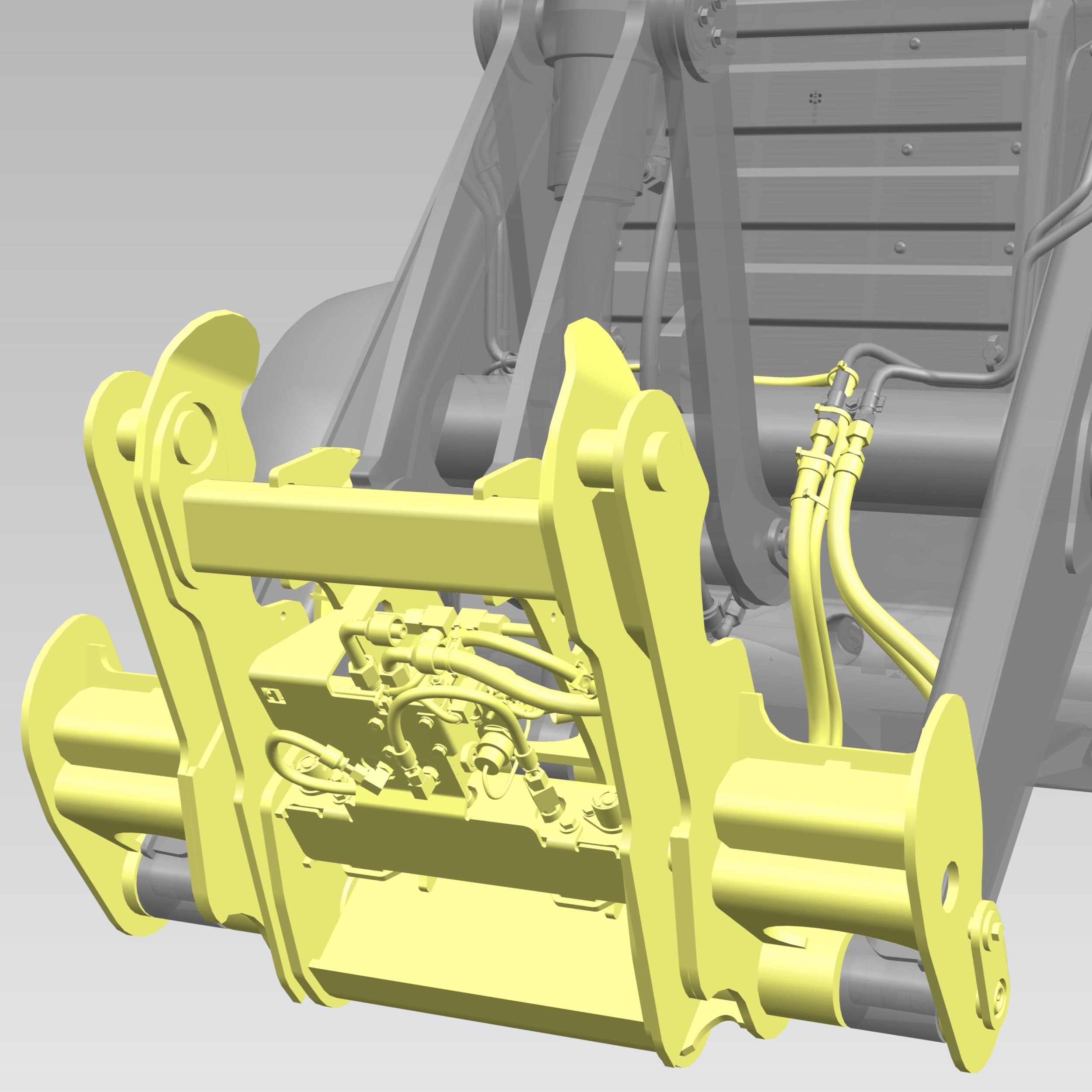 Single Tilt Loader Coupler kit